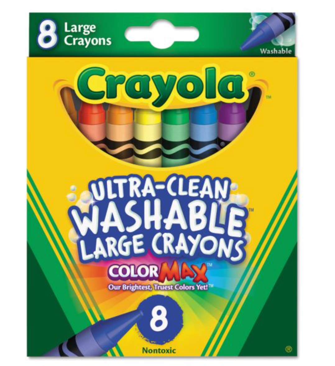 Crayola Washable Project Paint Set, Bold Colors