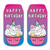 Ankle Socks- Happy Birthday Cupcake Print