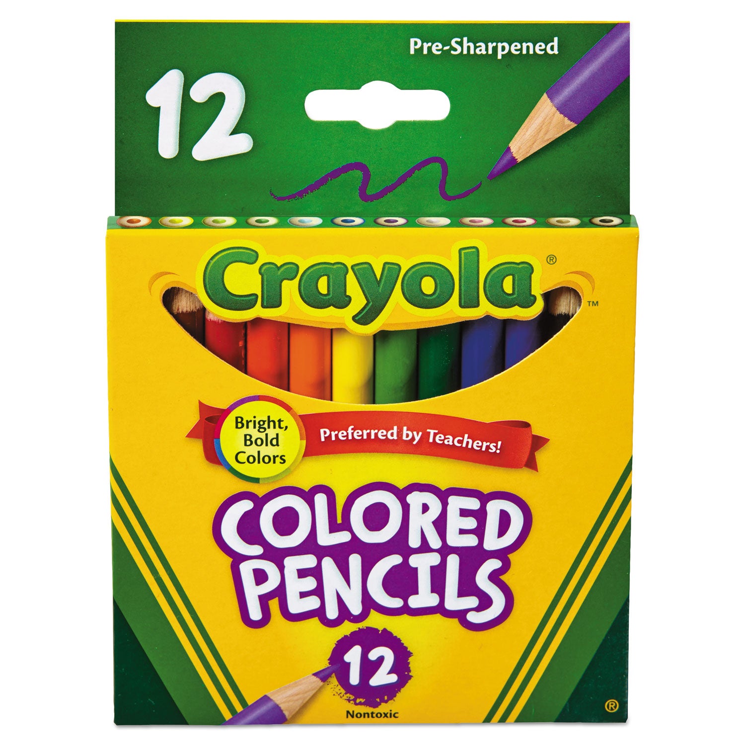 Crayola 64ct Mini Colored Pencils, Assorted Colors