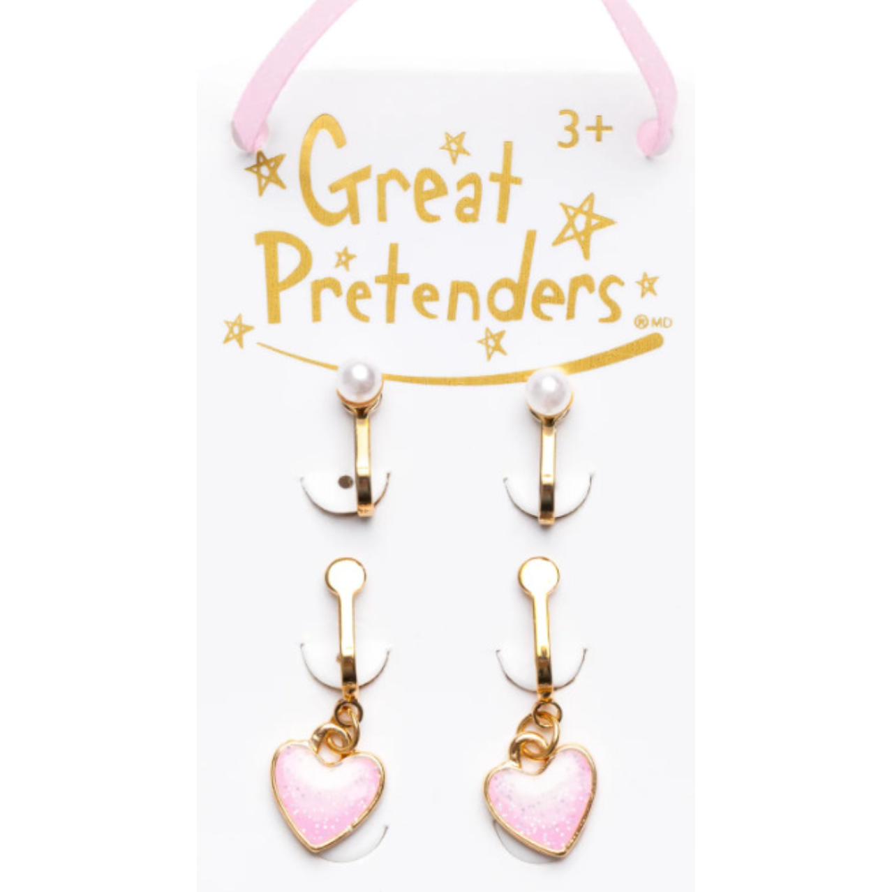 Great Pretenders Boutique Cute Classy Clip on Earrings Runnin Wild Kids