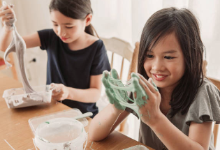 Dough, Slime and Sand