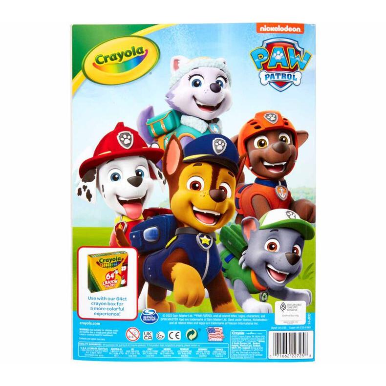 Paw Patrol Coloring Book 96 Pages (Includes 1 Sticker Sheet)