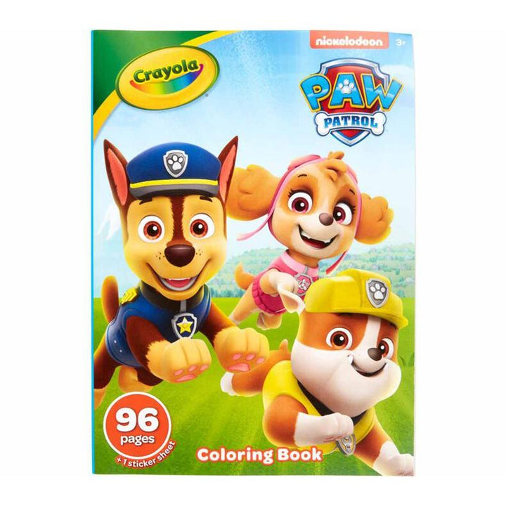 Paw Patrol Coloring Book 96 Pages (Includes 1 Sticker Sheet)