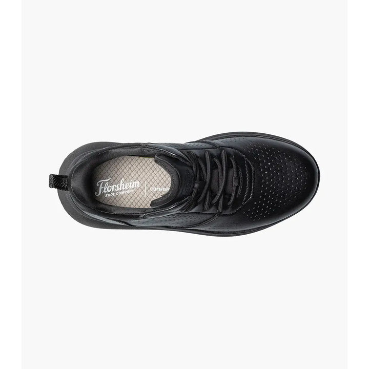 Florsheim Fleet Perf Toe Elastic Lace Sneaker Jr. (Little Kid/Big Kid)