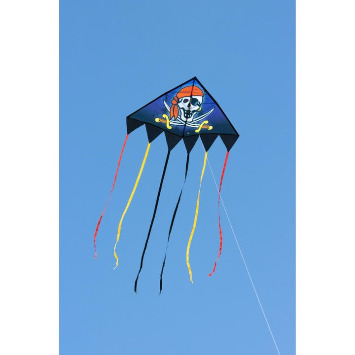 Single Line Kites | Delta Jolly Roger Pirate & Tie Dye (140cm)