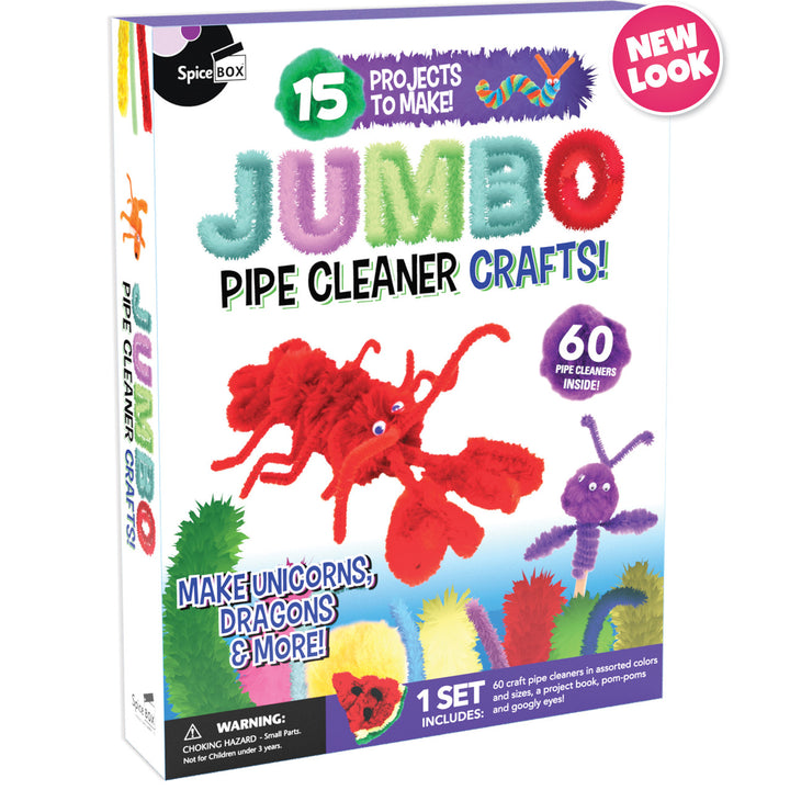 Spicebox Make &amp; Play Jumbo Pipe Cleaner Crafts