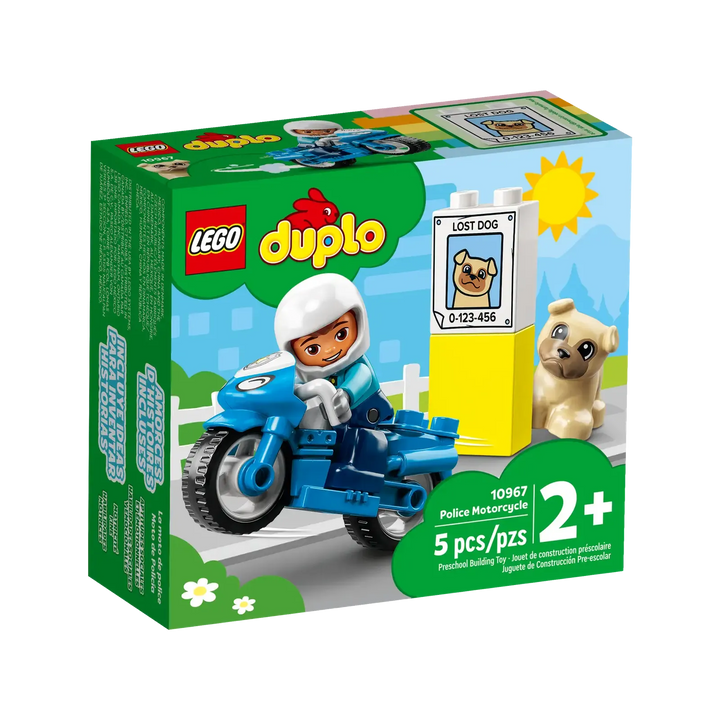 LEGO® DUPLO® Rescue Police Motorcycle (10967)