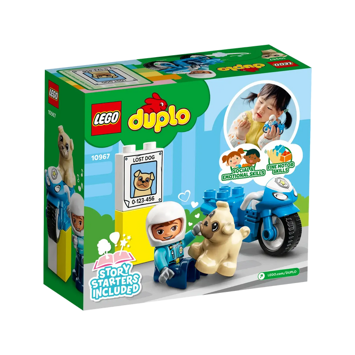 LEGO® DUPLO® Rescue Police Motorcycle (10967)