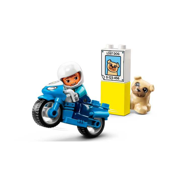 LEGO® DUPLO® Rescue Police Motorcycle (10967)