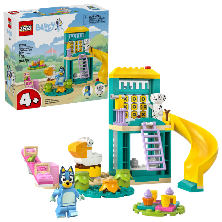 LEGO® Bluey Playground Fun with Bluey and Chloe 11201 (Ages 4+)