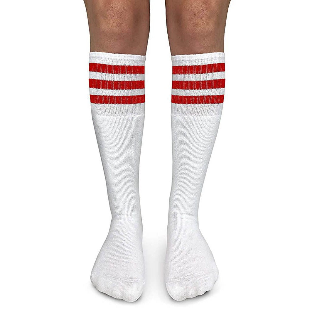 Jefferies Socks Stripe Knee High Tube Socks 1 Pair