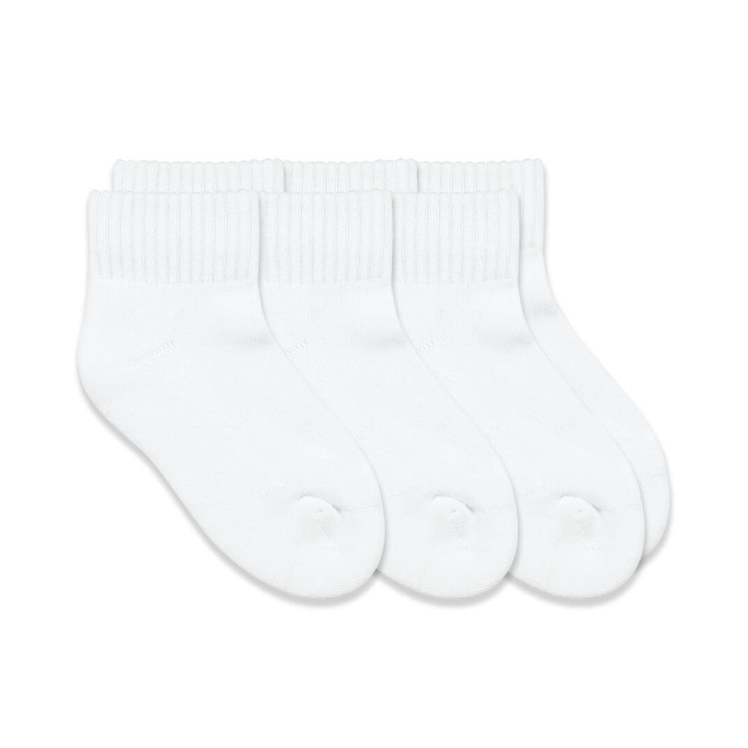 Jefferies Socks Smooth Toe Sport Quarter Non-Cushion Socks 3 Pair Pack