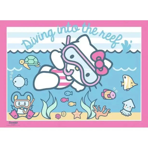 Hello Kitty Bumper Puzzle Pack (4 x 100 Piece)