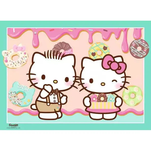 Hello Kitty Bumper Puzzle Pack (4 x 100 Piece)