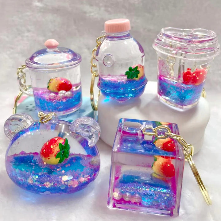 Strawberry Floaty Keycharm (assorted)