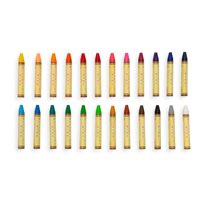 OOLY Brilliant Bee Crayons (set 24)