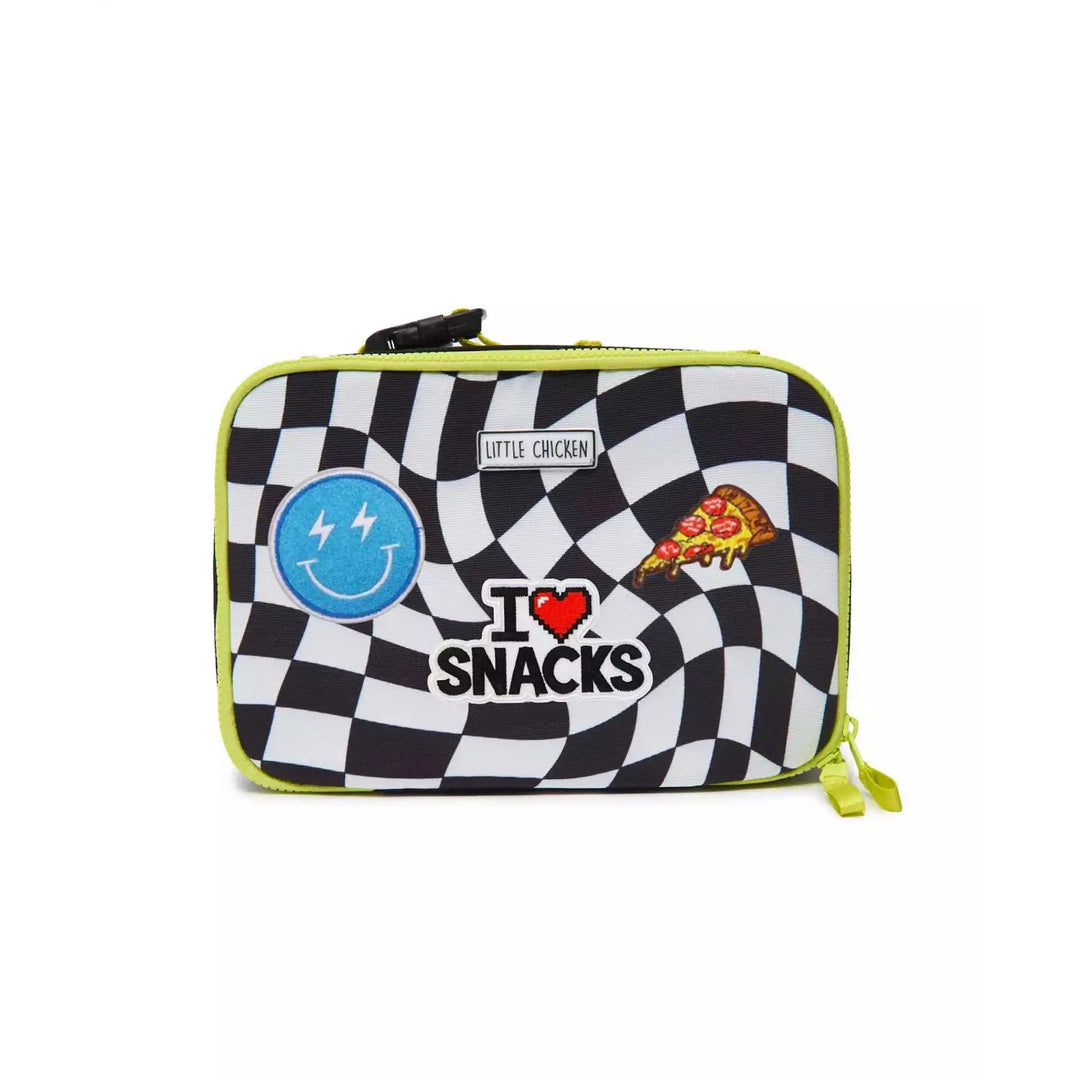 Little Chicken Checkered Patched Lunch Box