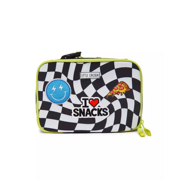 Little Chicken Checkered Patched Lunch Box