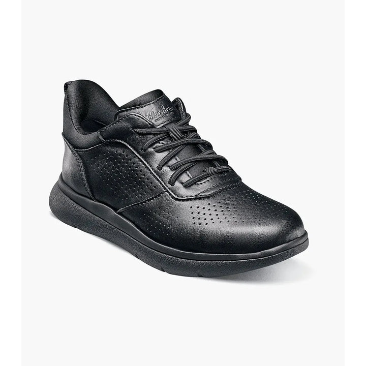 Florsheim Fleet Perf Toe Elastic Lace Sneaker Jr. (Little Kid/Big Kid)