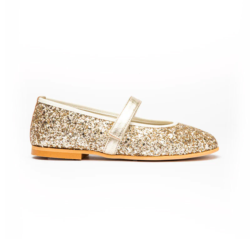 Stella Mary Jane Shoes Gold Glitter (Toddler/Little Kid/Big Kid) ( Online Only )