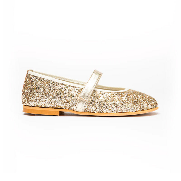 Stella Mary Jane Shoes Gold Glitter (Toddler/Little Kid/Big Kid) ( Online Only )