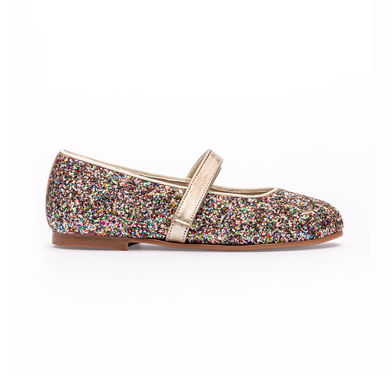 Stella Mary Jane Shoes Multi Glitter (Toddler/Little Kid/Big Kid) (ONLINE ONLY)