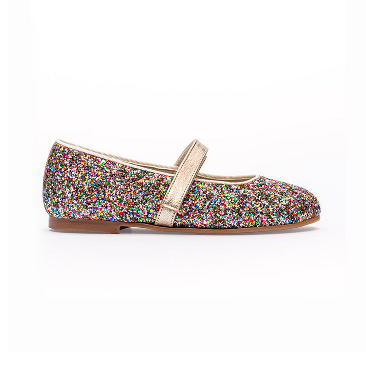 Stella Mary Jane Shoes Multi Glitter (Toddler/Little Kid/Big Kid) (ONLINE ONLY)