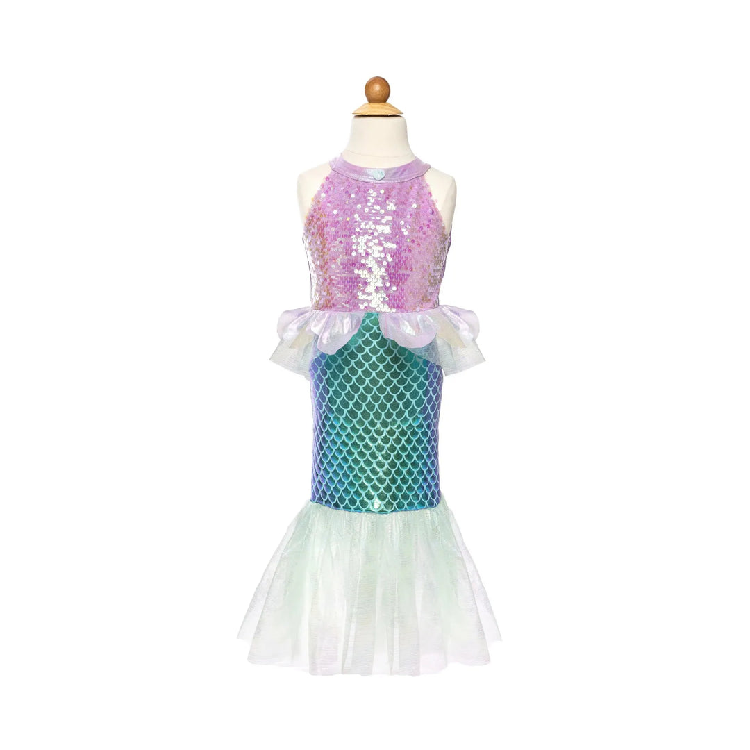 Great Pretenders Misty Mermaid Dress - Purple Teal