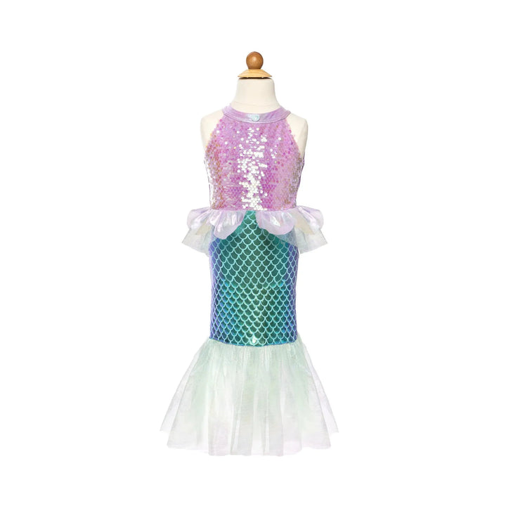 Great Pretenders Misty Mermaid Dress - Purple Teal