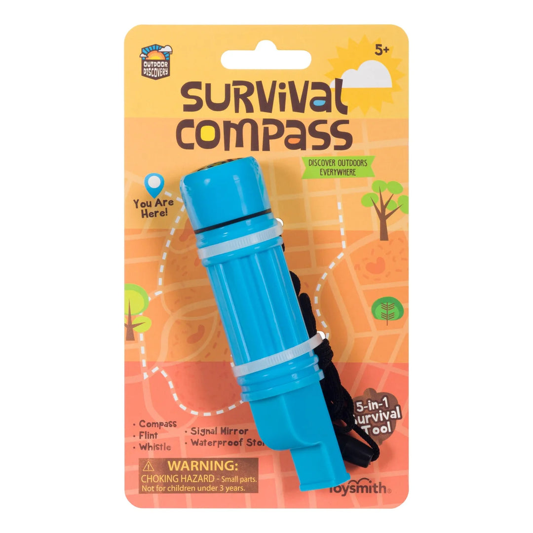 Toysmith Outdoor Discovery Survival Compass - Random Color