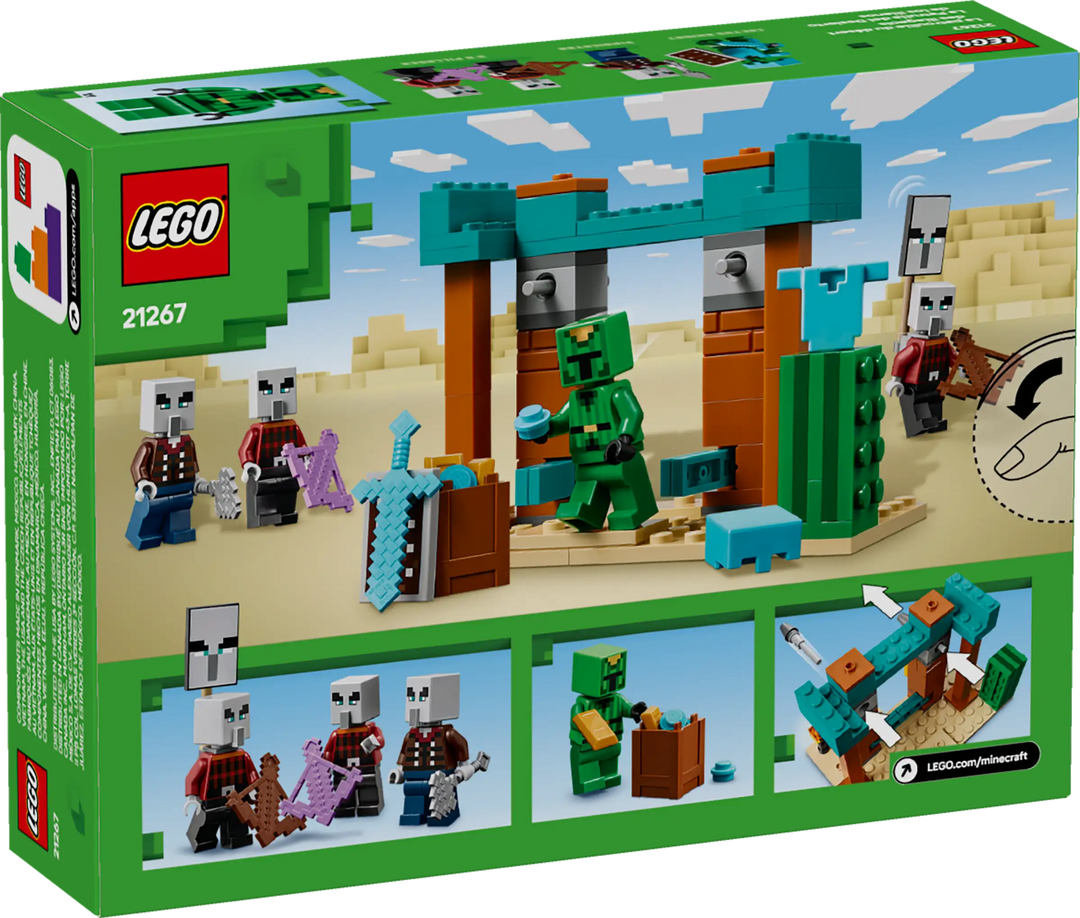 LEGO® Minecraft® The Illager Desert Patrol (21267)