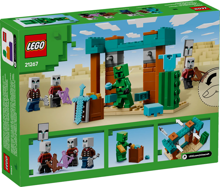 LEGO® Minecraft® The Illager Desert Patrol (21267)