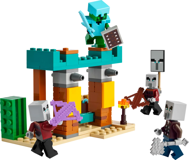 LEGO® Minecraft® The Illager Desert Patrol (21267)