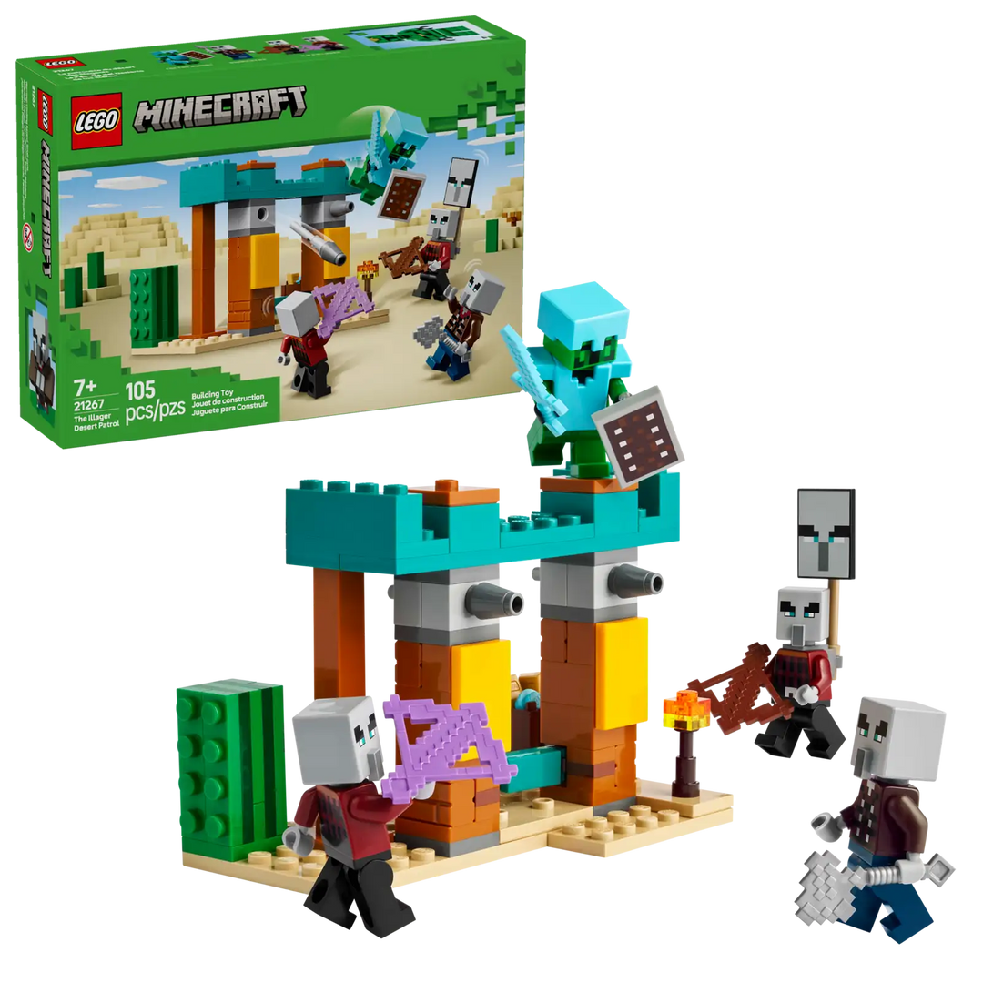 LEGO® Minecraft® The Illager Desert Patrol (21267)