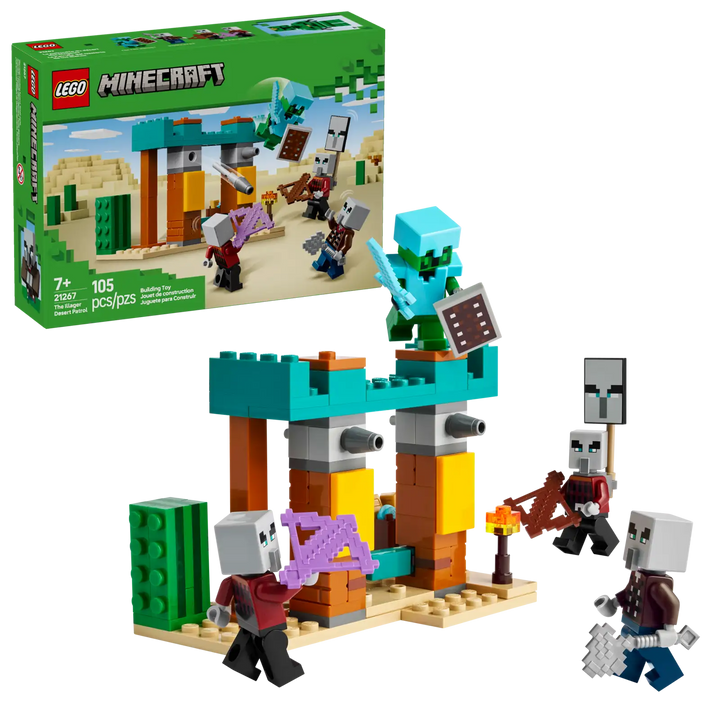 LEGO® Minecraft® The Illager Desert Patrol (21267)