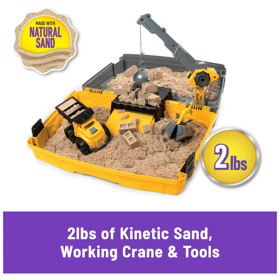 Kinetic Sand - Construction Site Folding Sandbox Playset
