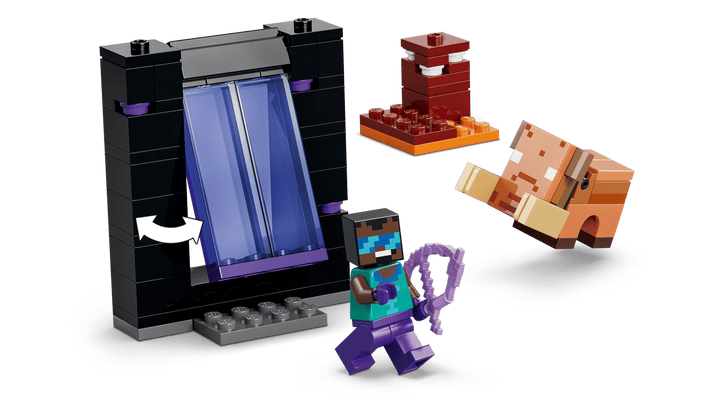 LEGO Minecraft Nether & End Portal Journey 21584