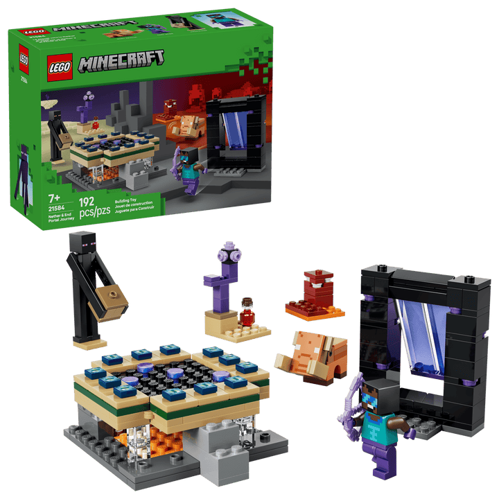 LEGO Minecraft Nether & End Portal Journey 21584