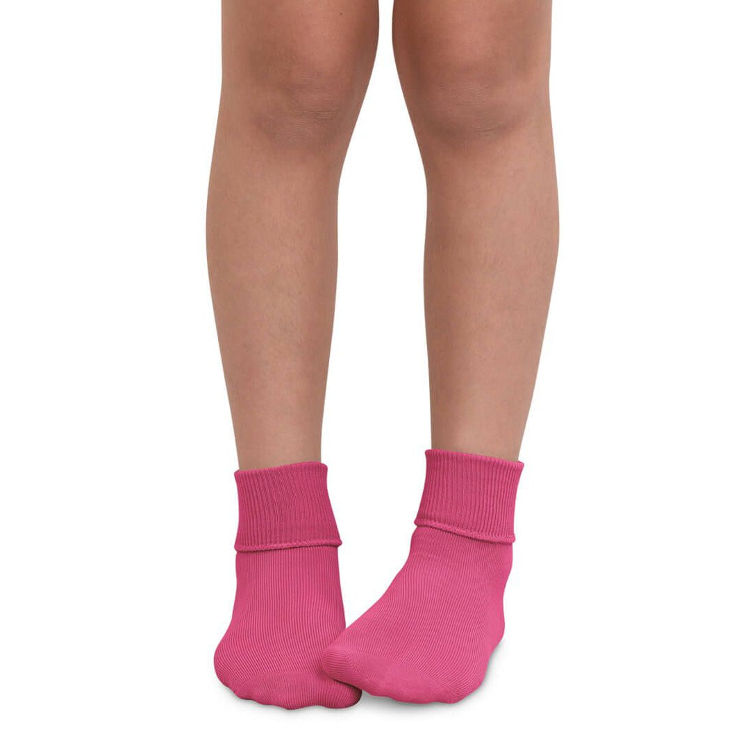 Jefferies Socks Smooth Toe Turn Cuff Socks 1 Pair - Seamless Toe