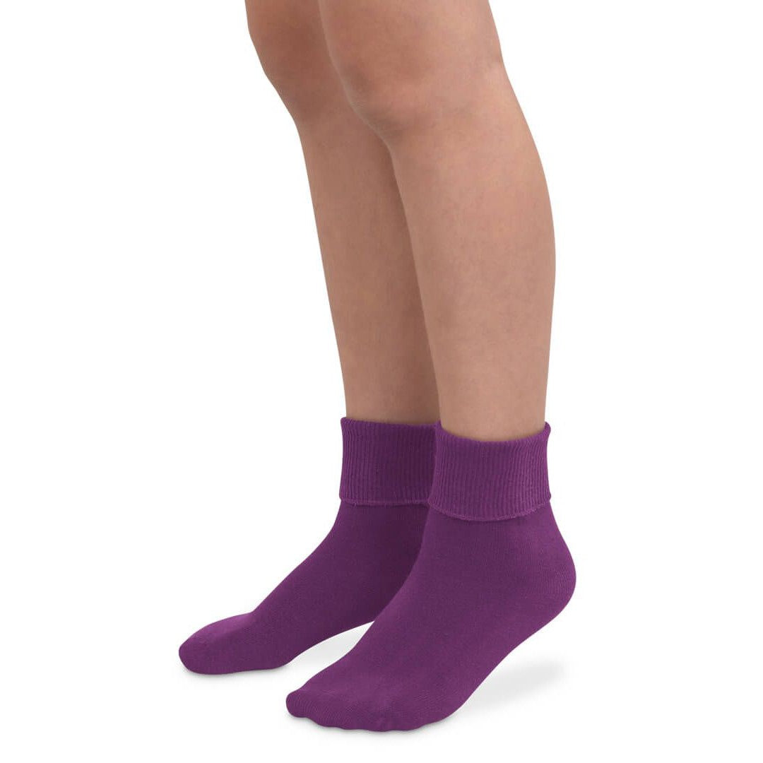 Jefferies Socks Smooth Toe Turn Cuff Socks 1 Pair - Seamless Toe
