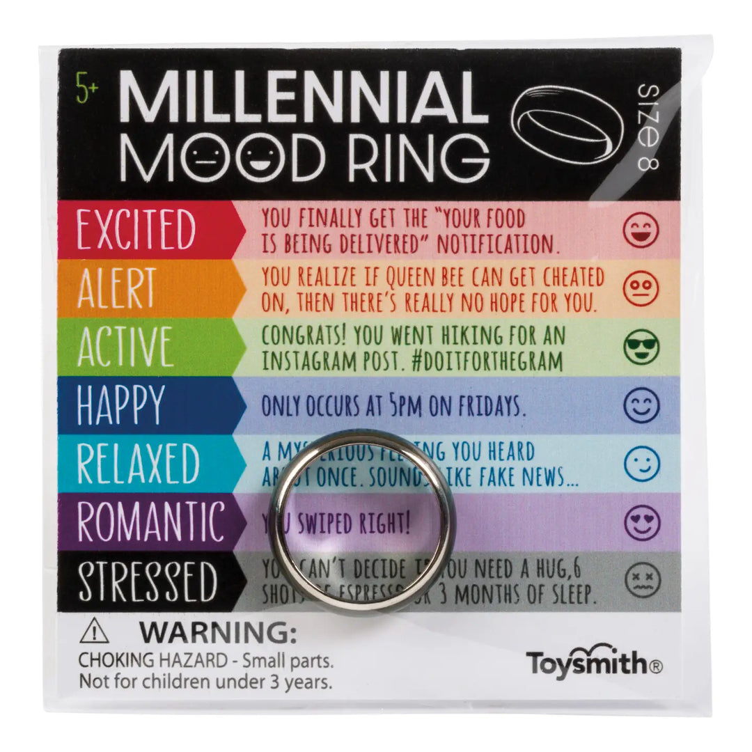 Millennial Mood Rings, Witty, Trend Right Moods