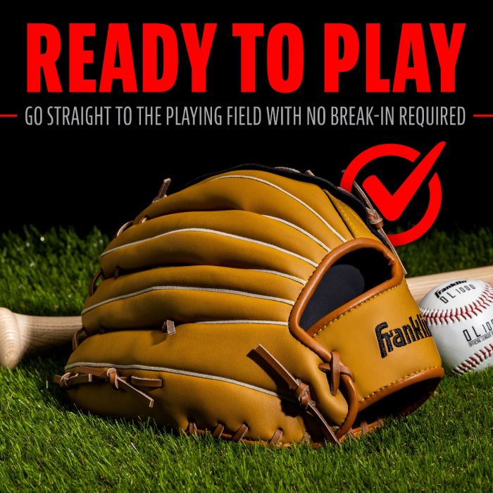 Franklin Field Master - Tan/Black - Fielding Gloves