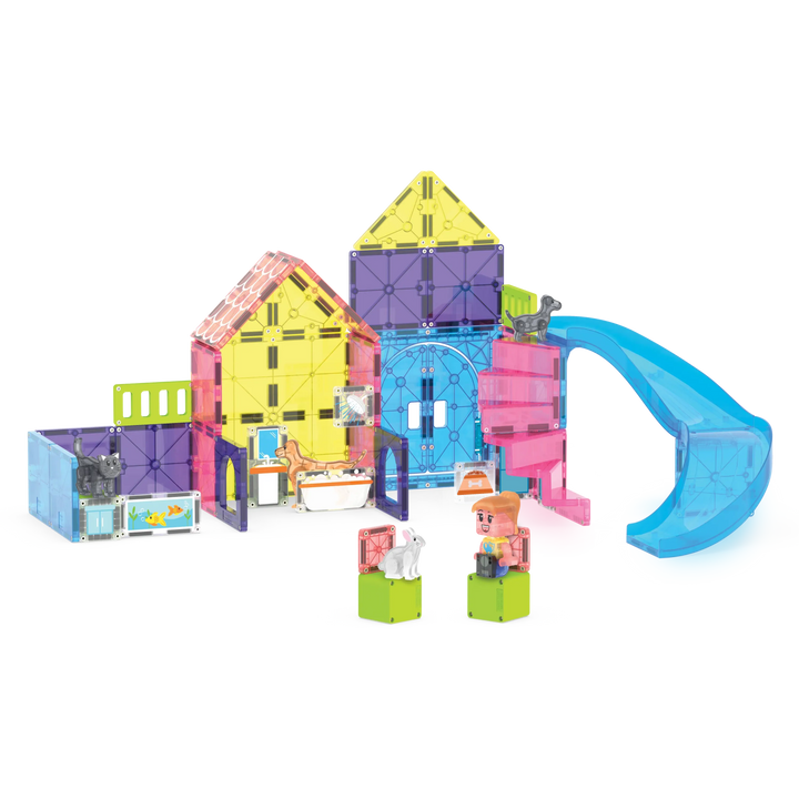 Magna-Tiles Pet Playhouse 50-Piece Set