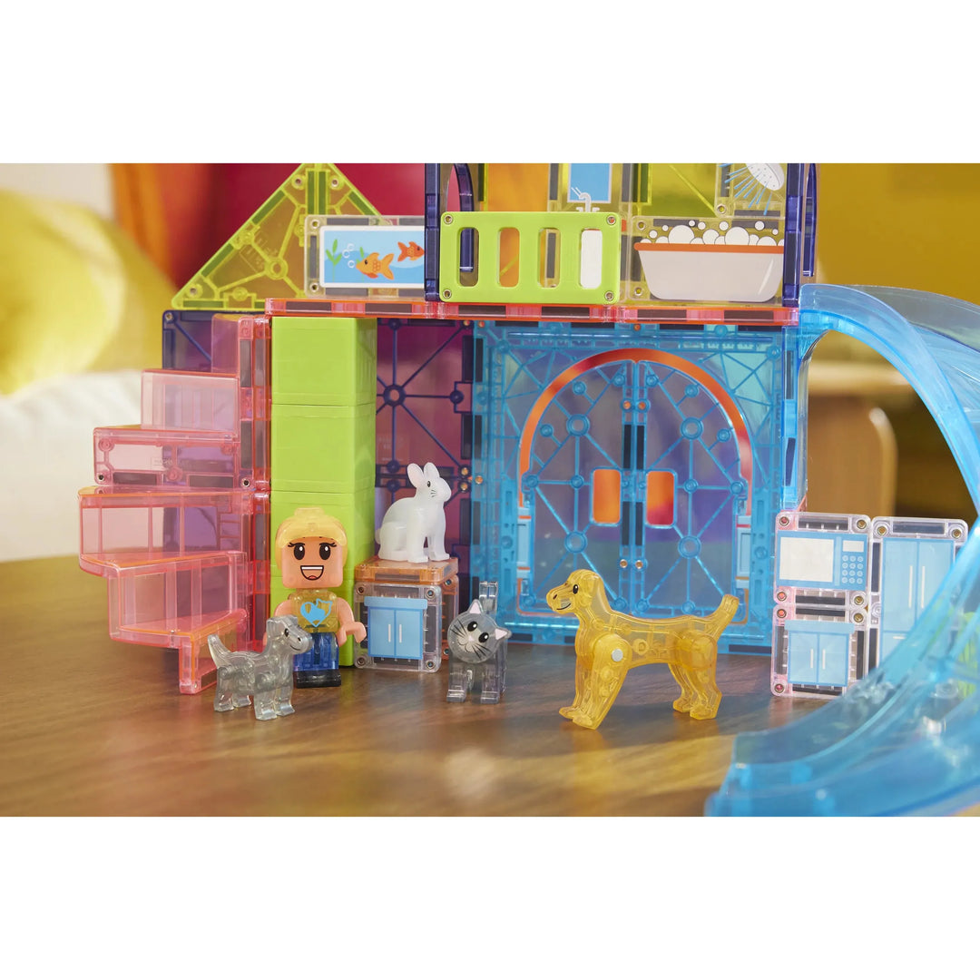 Magna-Tiles Pet Playhouse 50-Piece Set
