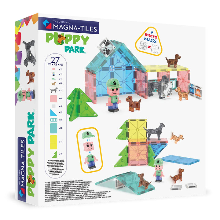 Magna-Tiles Puppy Park™ 27 Piece Set