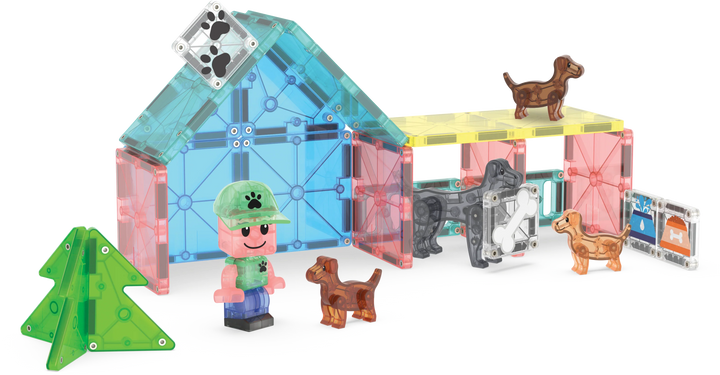 Magna-Tiles Puppy Park™ 27 Piece Set