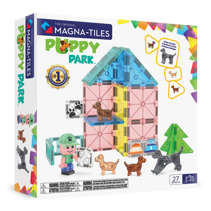 Magna-Tiles Puppy Park™ 27 Piece Set