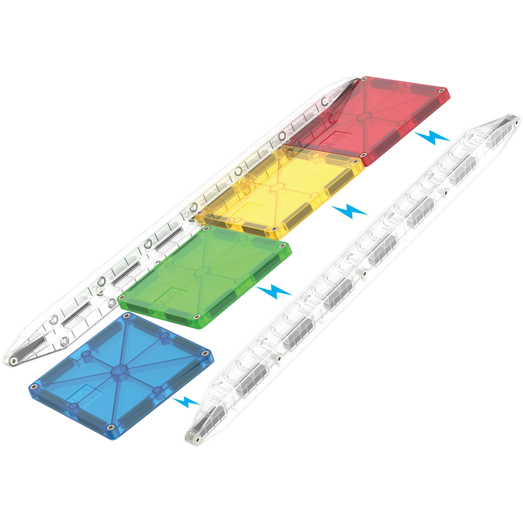 Magna-Tiles Rail Racers™ 33 Piece Set