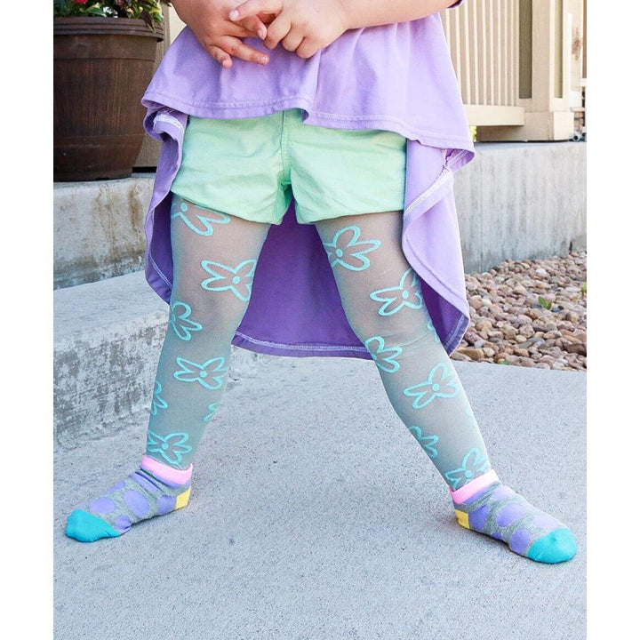 Jefferies Girls’ Polka Dot & Stripe Low-Cut Socks – 6 Pair Pack