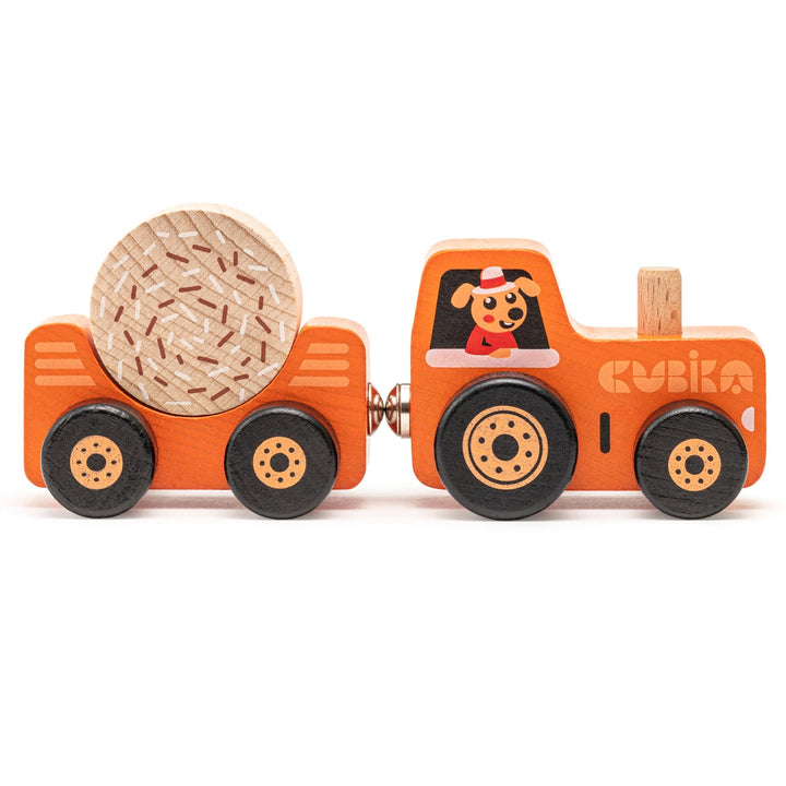 Cubika Wooden Tractor